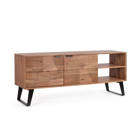 Credenza Mobile porta TV 2 ante ISAR