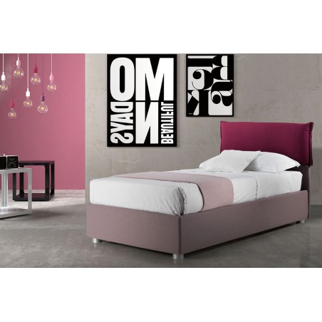 Letto Contenitore Imbottito NORA Singolo IMAB Group