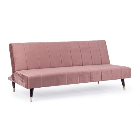 Divano Letto 3P C-C ALMA Rosa