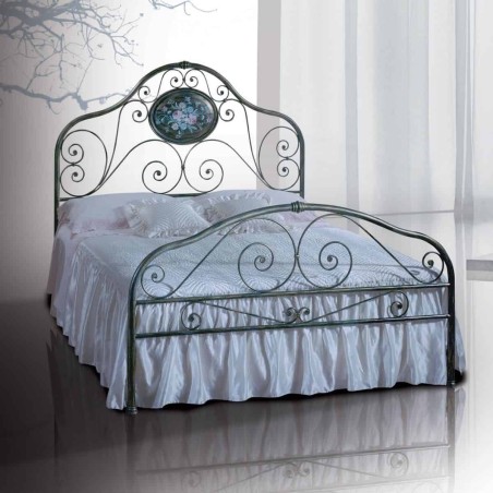 Letto ferro battuto AURORA Matrimoniale