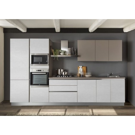 Cucina mod. SMART cm. 360 con Forno MW